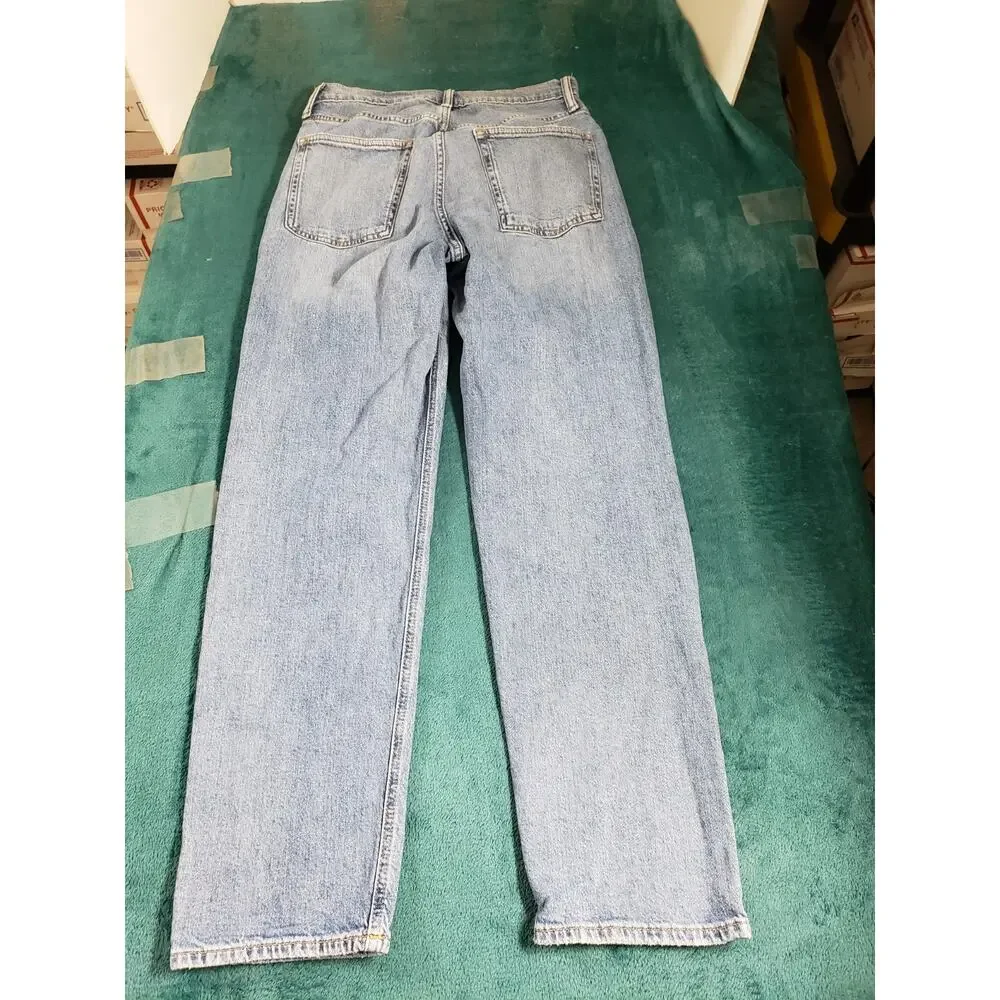 Gap Jeans Size 16 Youth Boys Teen Blue Stretch Denim Pant Mid Rise Relaxed Taper